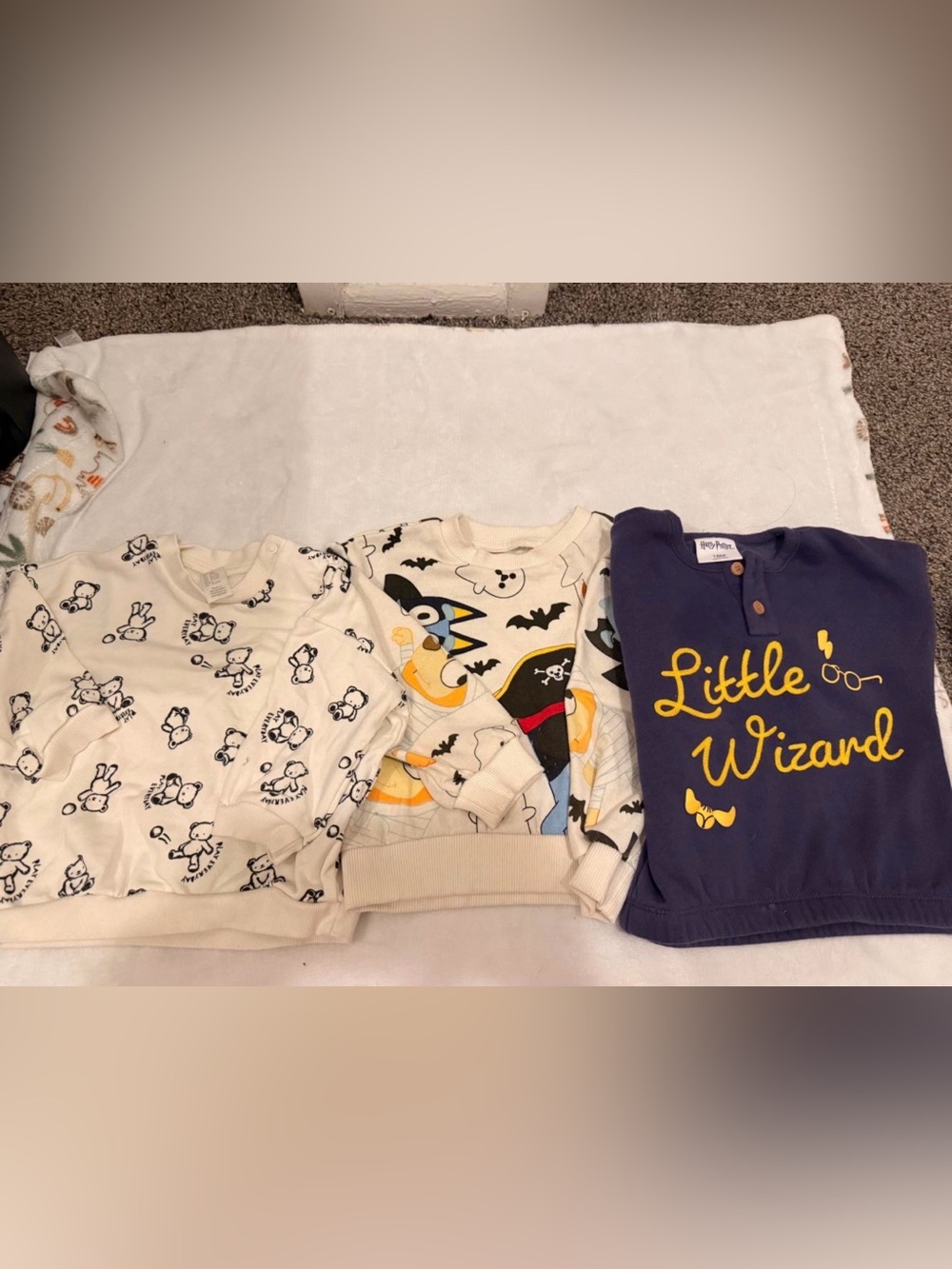 Warner Bros. Navy "Little Wizard" Kids Top